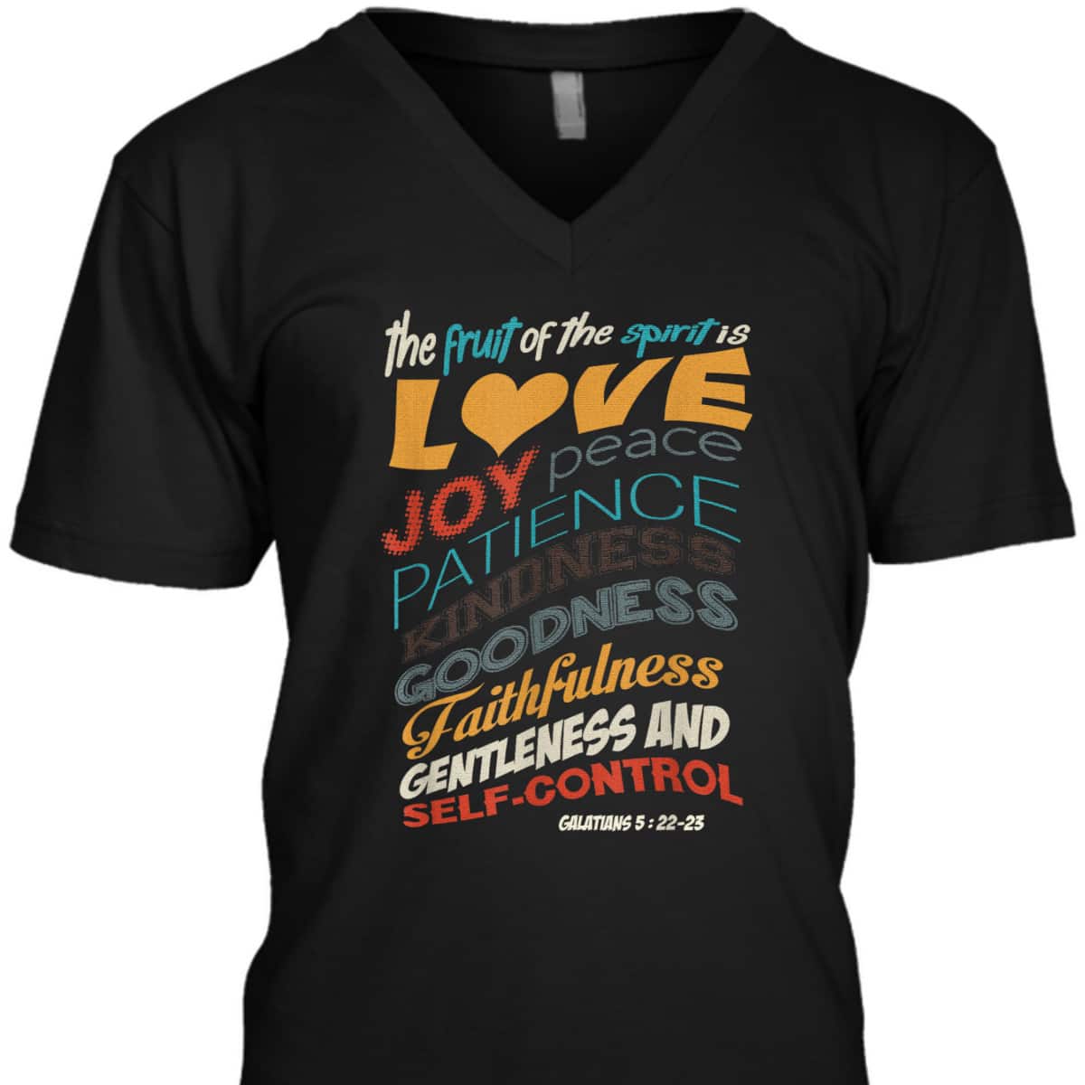 The Fruit Of The Spirit Christian Bible Scripture Religious T-Shirt