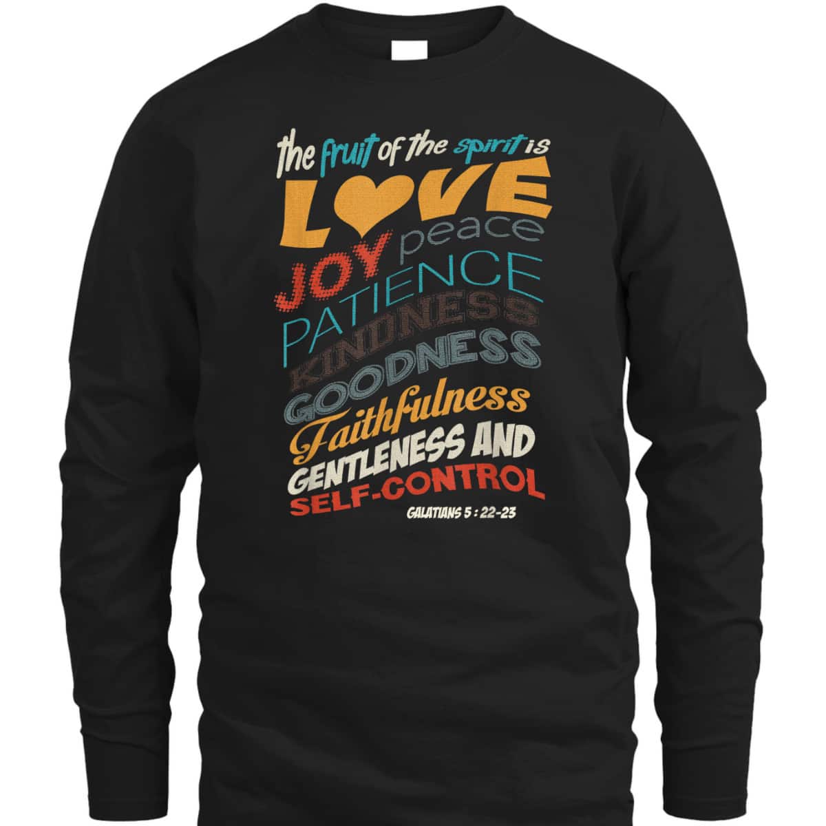The Fruit Of The Spirit Christian Bible Scripture Religious T-Shirt