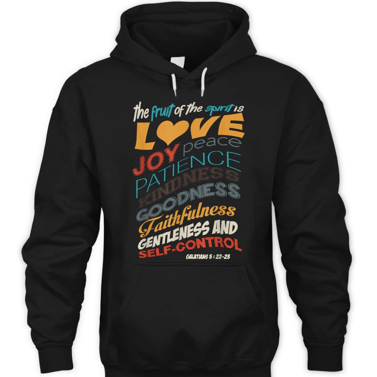 The Fruit Of The Spirit Christian Bible Scripture Religious T-Shirt