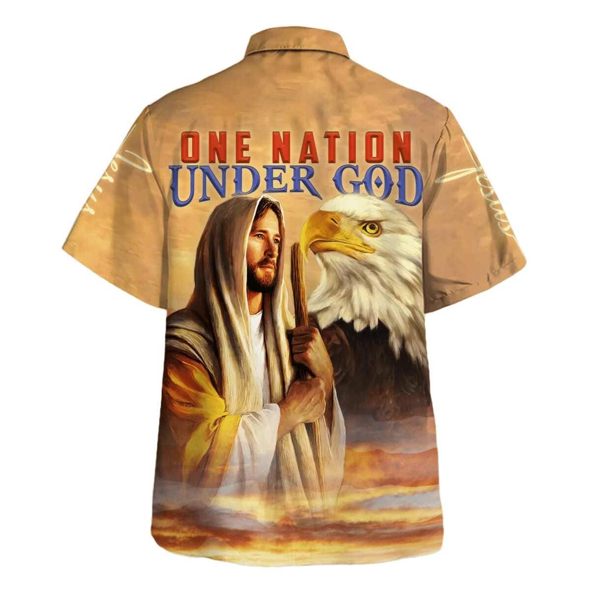 One Nation Under God Jesus Christian Faith Hawaiian Shirt One Nation Under God Jesus Christian Faith Hawaiian Shirt