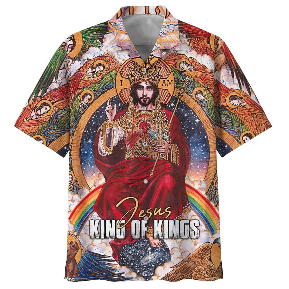 I Am Jesus King Of Kings Christian Faith Hawaiian Shirt I Am Jesus King Of Kings Christian Faith Hawaiian Shirt