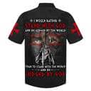 I Would Rather Stand With God And Be Judged By The World Lion Knight Template Christian Faith Hawaiian Shirt I Would Rather Stand With God And Be Judged By The World Lion Knight Template Christian Faith Hawaiian Shirt