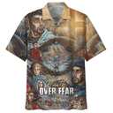 Faith Over Fear Christian Faith Knight Template Hawaiian Shirt Faith Over Fear Christian Faith Knight Template Hawaiian Shirt
