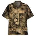 One Nation Under God Jesus And The Lion Of Judah Christian Praying Hawaiian Shirt One Nation Under God Jesus And The Lion Of Judah Christian Praying Hawaiian Shirt