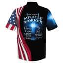 American Flag 4th Of July Lion Cross Christian Hawaiian Shirt
