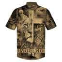 One Nation Under God Jesus And The Lion Of Judah Christian Praying Hawaiian Shirt