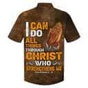 Jesus Lion I Can Do All Things Through Christ Who Strengthens Me Christian Hawaiian Shirt