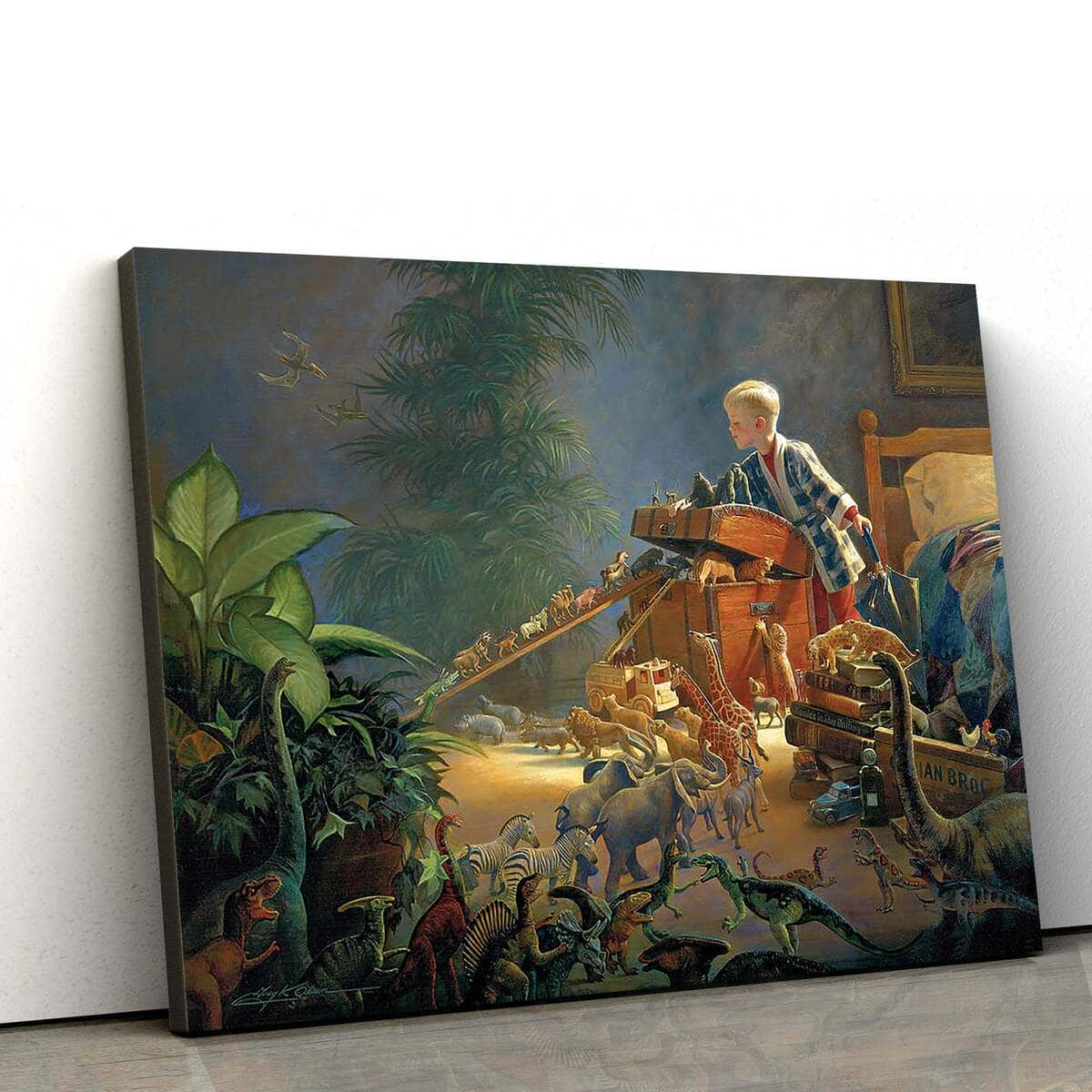 Bon Voyage Jesus Christian Faith Canvas Wall Art Bon Voyage Jesus Christian Faith Canvas Wall Art