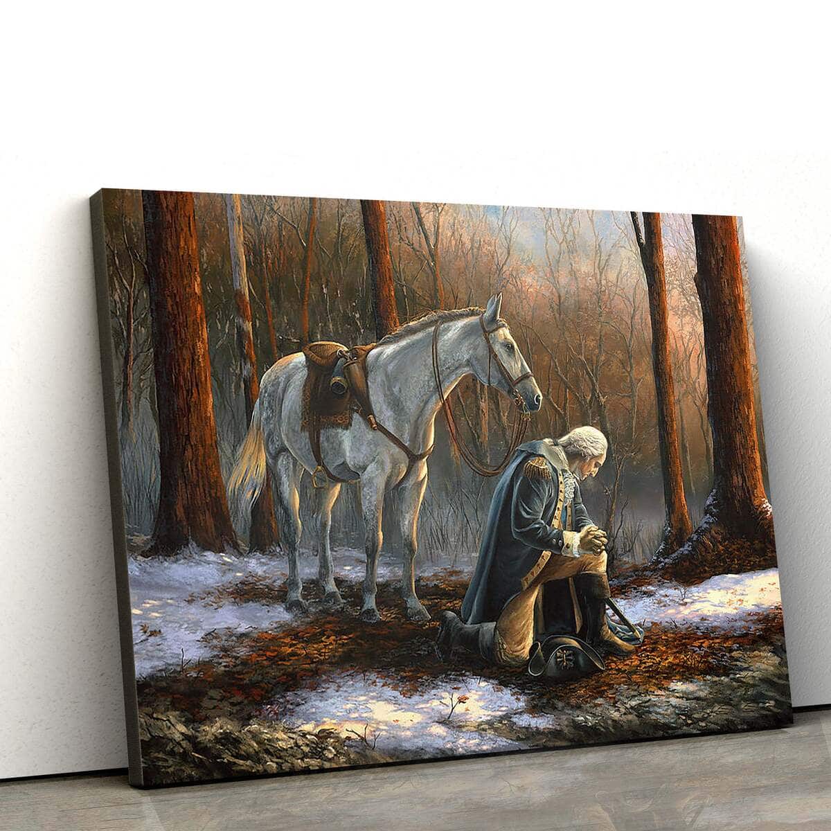 A General Before His King Jesus Christian Faith Canvas Wall Art A General Before His King Jesus Christian Faith Canvas Wall Art