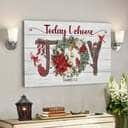 God Religious Gift Jesus Today I Choose Joy Christmas Christian Canvas Wall Art God Religious Gift Jesus Today I Choose Joy Christmas Christian Canvas Wall Art