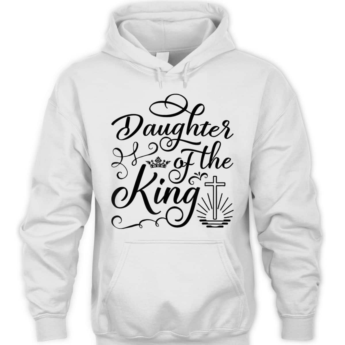 Daughter Of The King Jesus Royalty Crown Christian Cross T-Shirt Daughter Of The King Jesus Royalty Crown Christian Cross T-Shirt