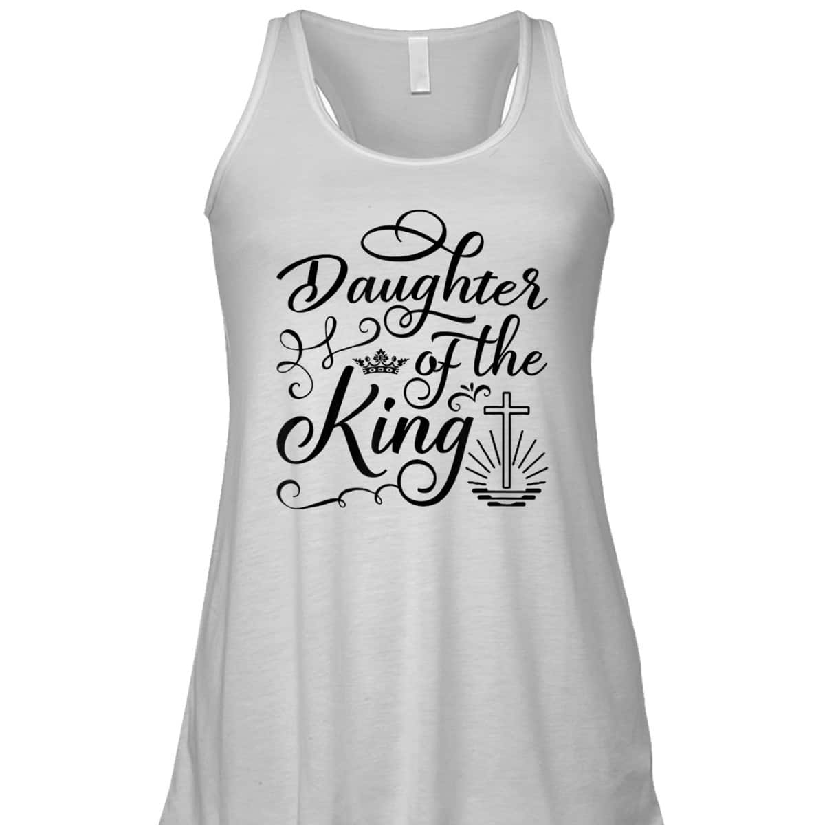 Daughter Of The King Jesus Royalty Crown Christian Cross T-Shirt Daughter Of The King Jesus Royalty Crown Christian Cross T-Shirt
