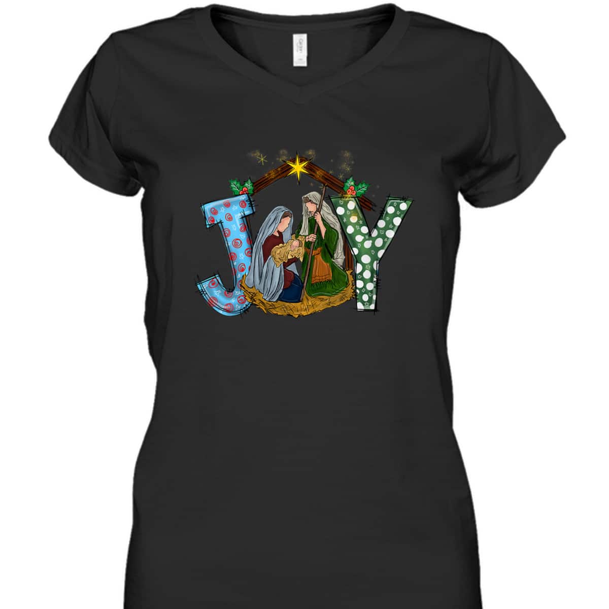 Christmas Joy Baby Jesus Religious Nativity Christian Xmas T-Shirt Christmas Joy Baby Jesus Religious Nativity Christian Xmas T-Shirt