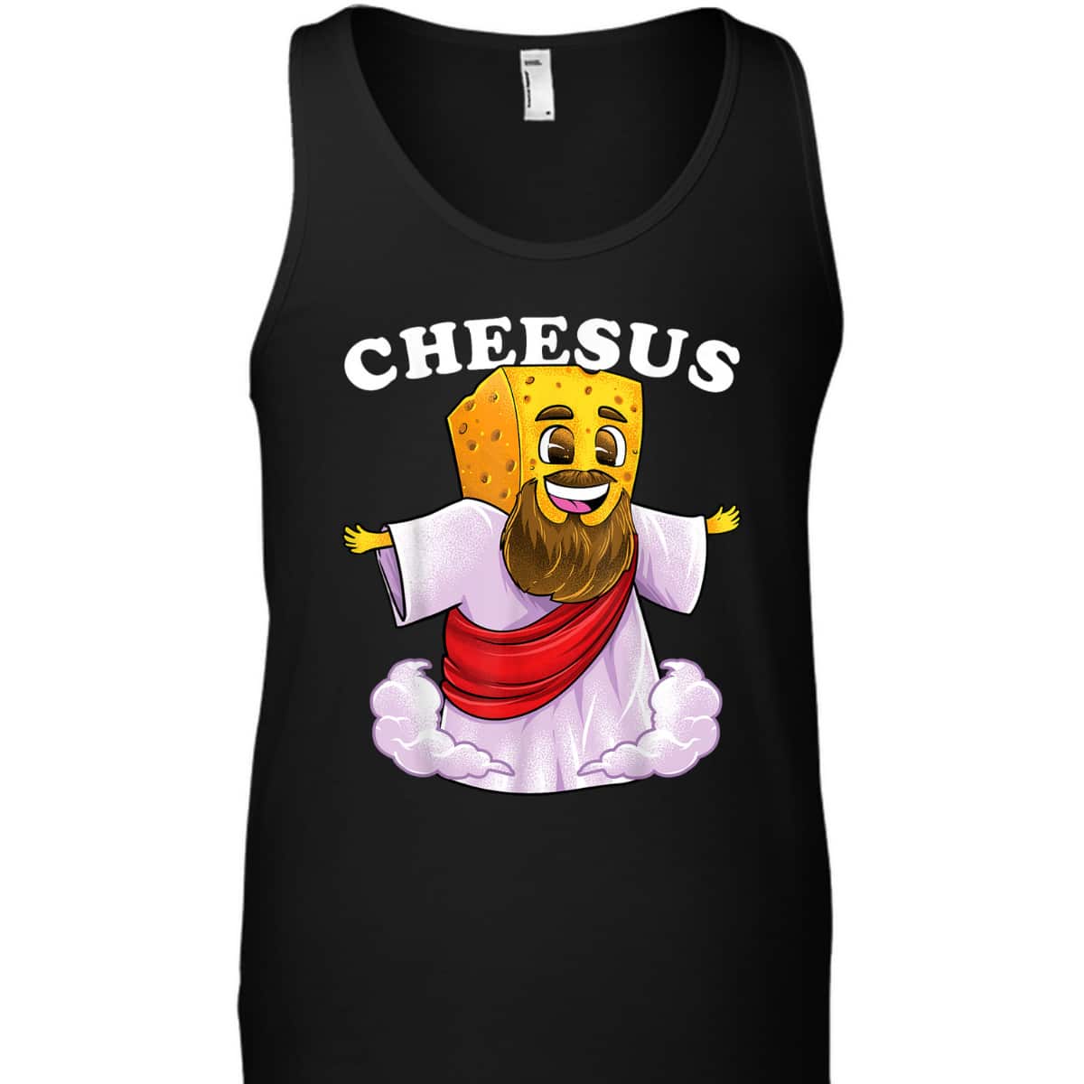 Cheesus Christ Funny Cheese Jesus Christian Pun Christmas T-Shirt Cheesus Christ Funny Cheese Jesus Christian Pun Christmas T-Shirt