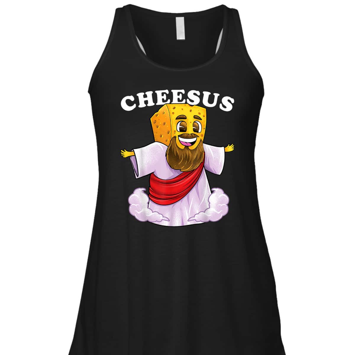 Cheesus Christ Funny Cheese Jesus Christian Pun Christmas T-Shirt Cheesus Christ Funny Cheese Jesus Christian Pun Christmas T-Shirt