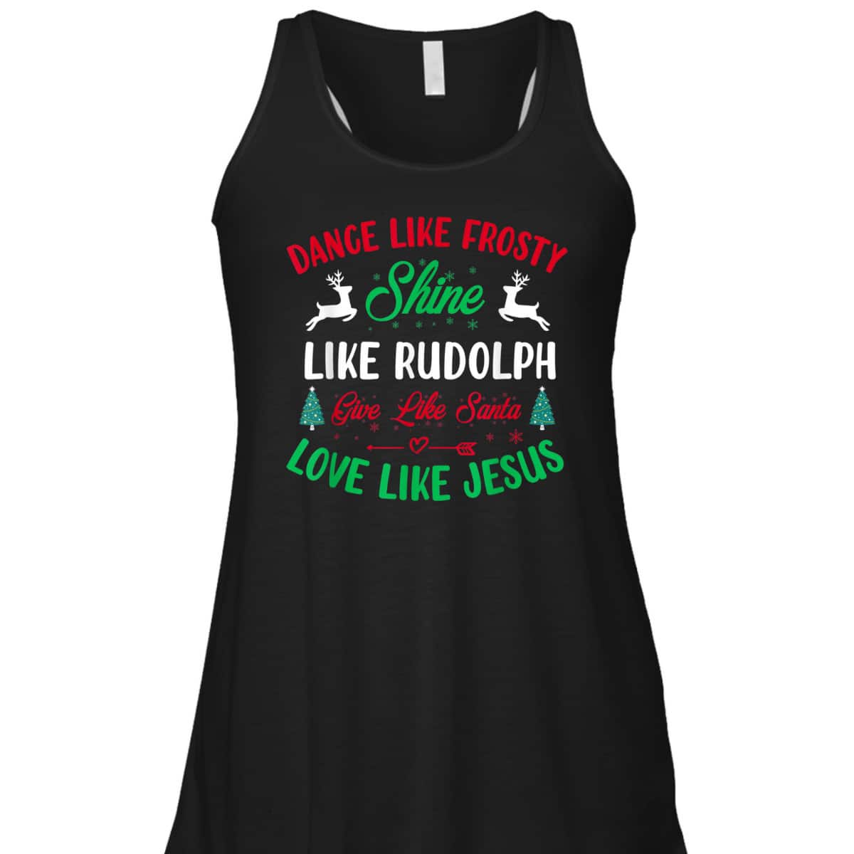 Shine Like Rudolph Love Like Jesus Christmas Give Live Santa T-Shirt Shine Like Rudolph Love Like Jesus Christmas Give Live Santa T-Shirt