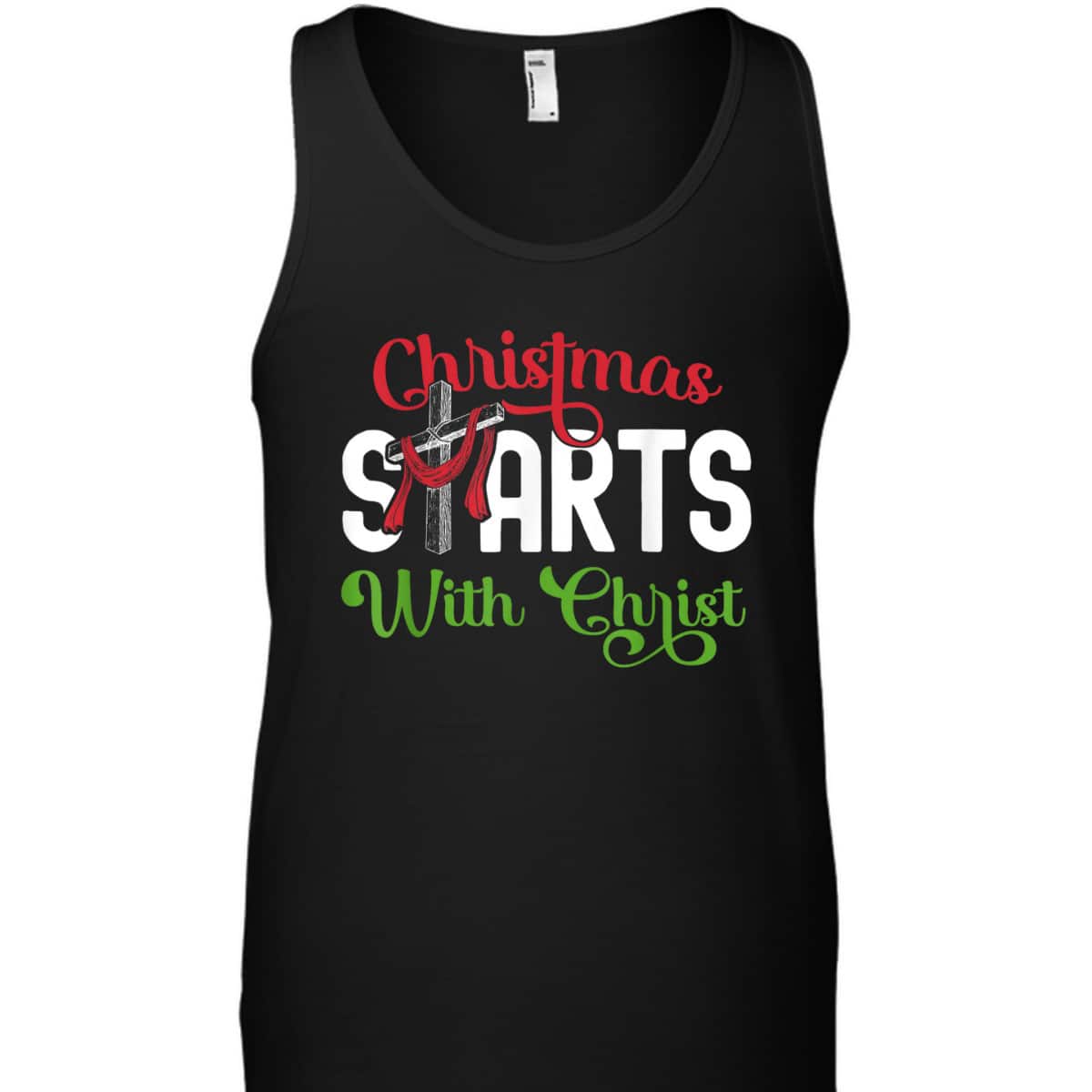 Christmas Starts With Christ Christian Cross Jesus T-Shirt Christmas Starts With Christ Christian Cross Jesus T-Shirt