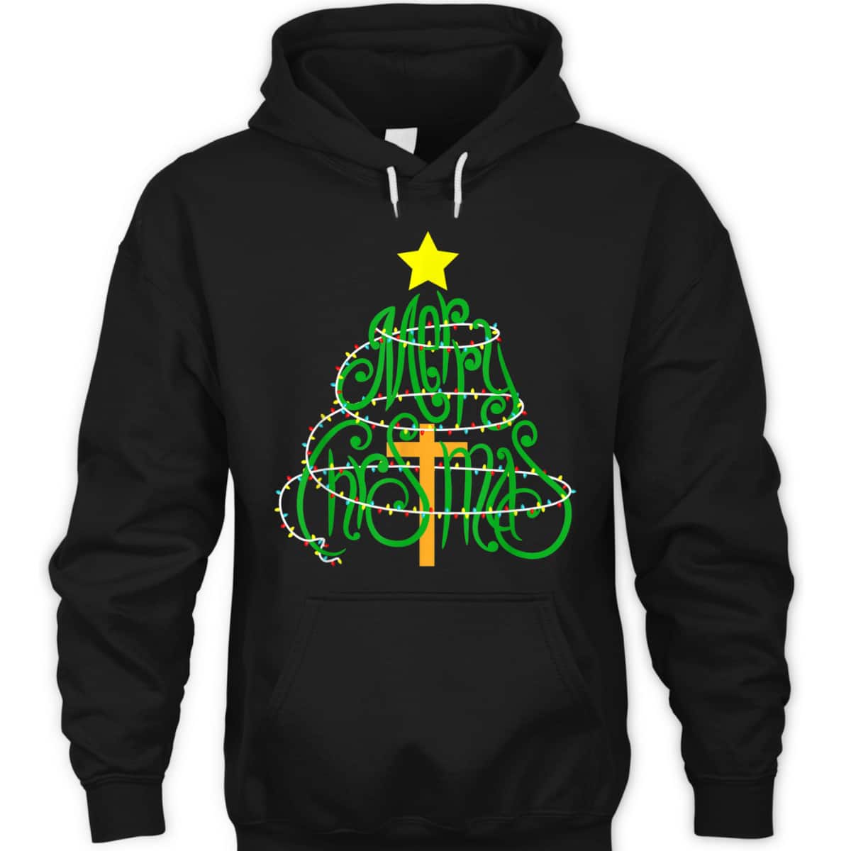 Christian Christmas Merry Christmas Cross T-Shirt