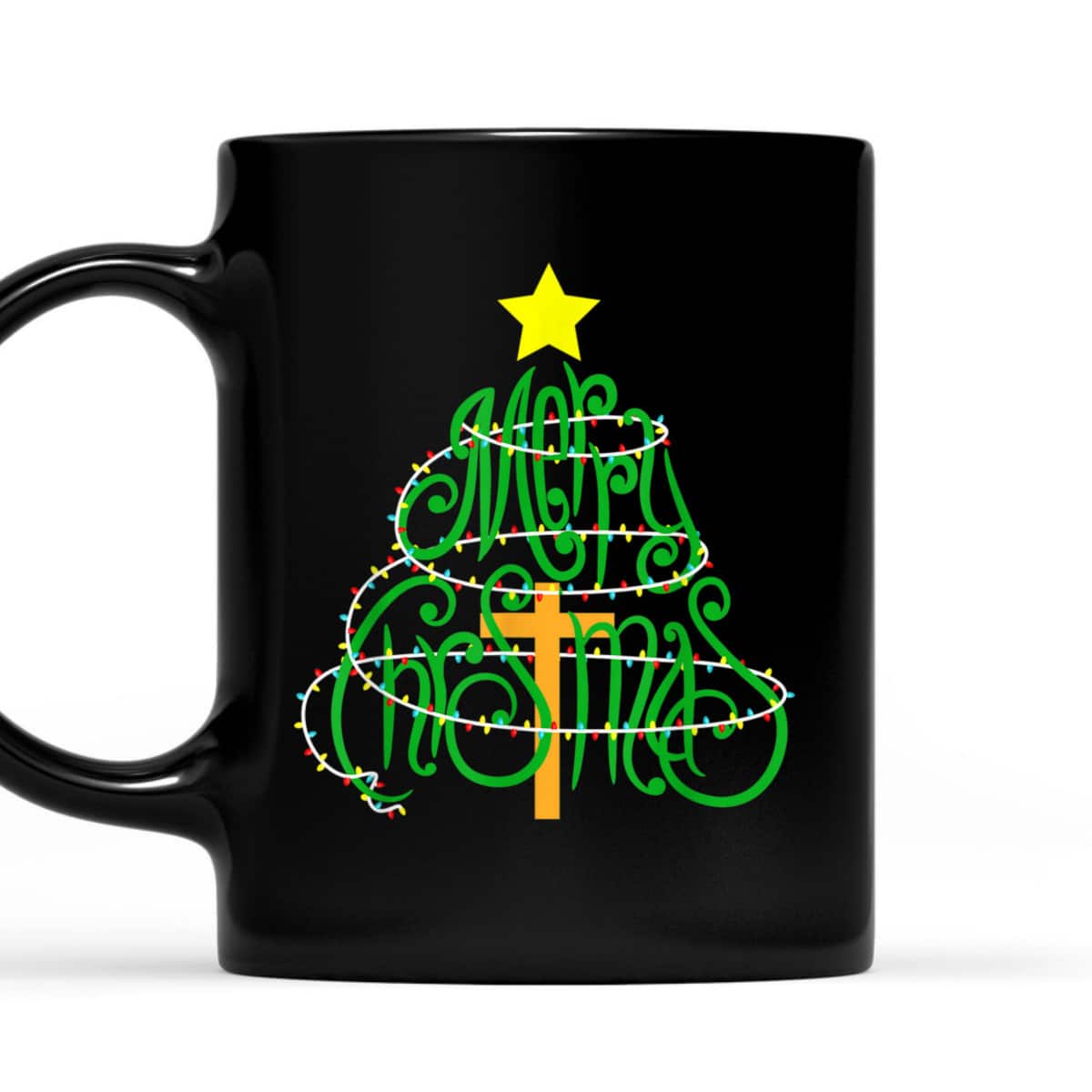 Christian Christmas Merry Christmas Cross T-Shirt