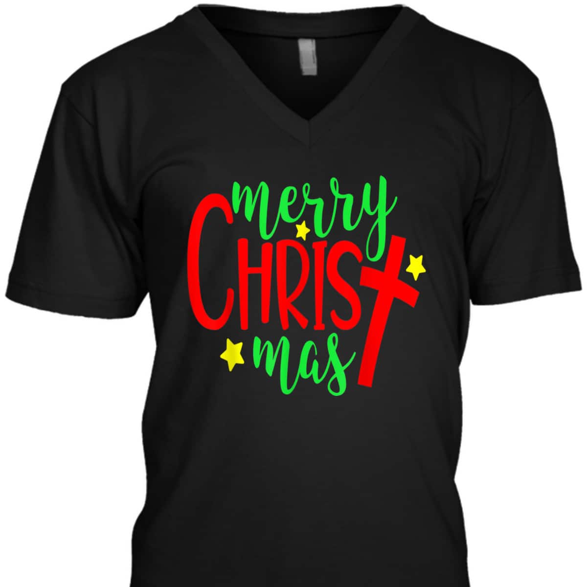 Merry Christmas-Christmas Christian Cross T-Shirt Merry Christmas-Christmas Christian Cross T-Shirt