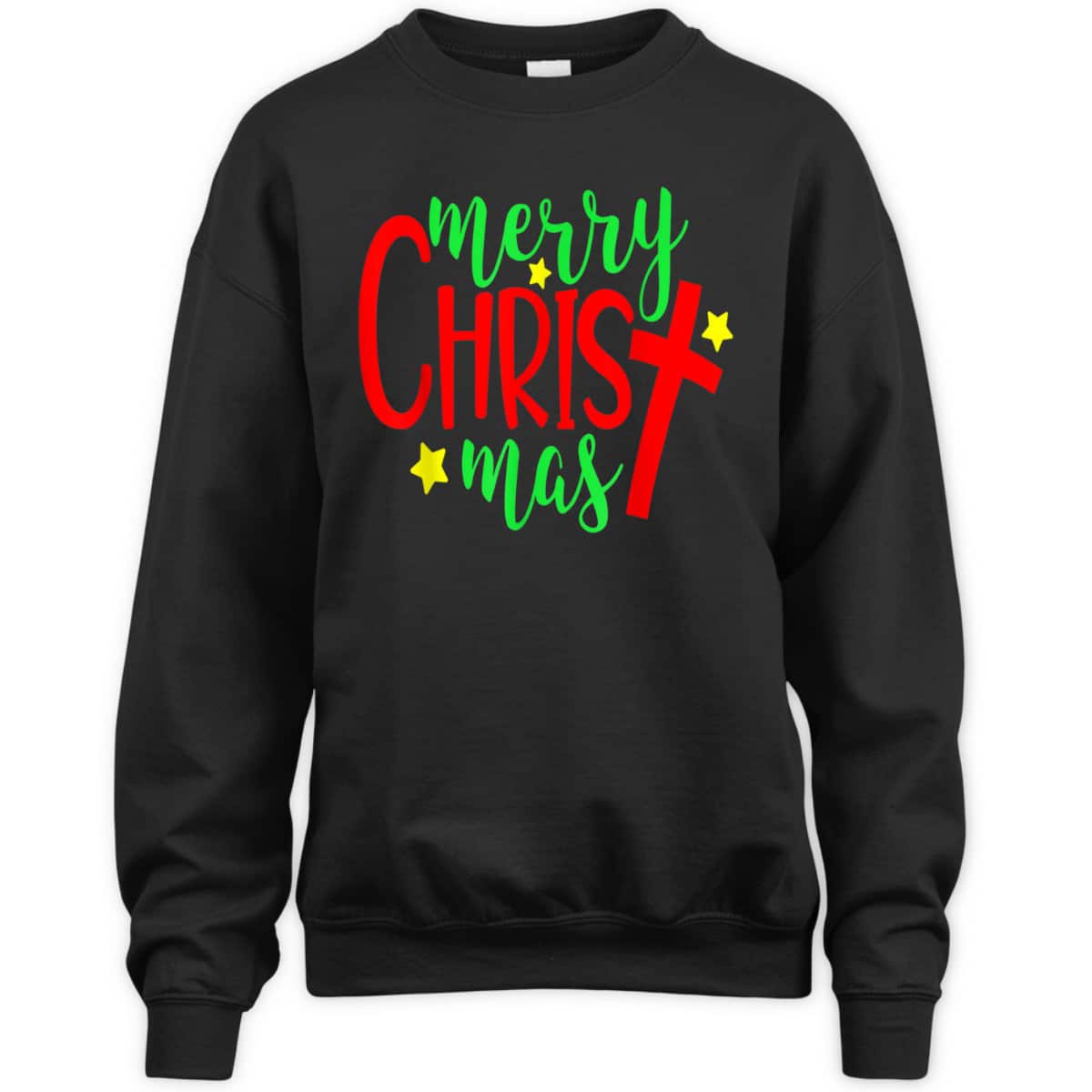 Merry Christmas-Christmas Christian Cross T-Shirt Merry Christmas-Christmas Christian Cross T-Shirt