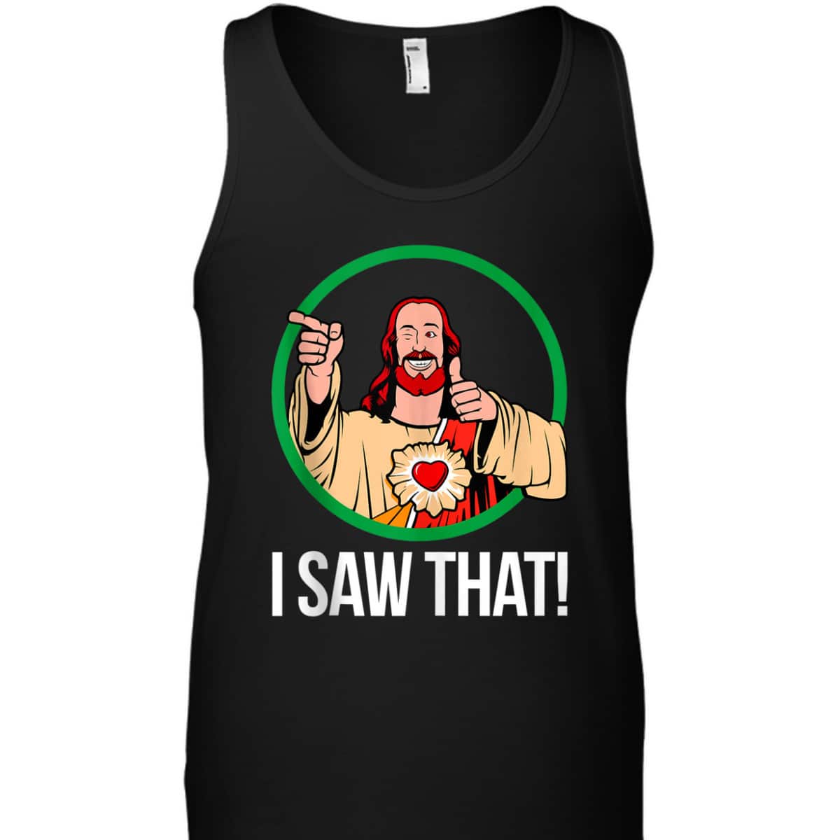 Jesus Peeking I Saw That Funny Christian Meme T-Shirt Jesus Peeking I Saw That Funny Christian Meme T-Shirt