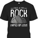 This Is My Rock Christmas Religious Faith Christian X-Mas T-Shirt This Is My Rock Christmas Religious Faith Christian X-Mas T-Shirt