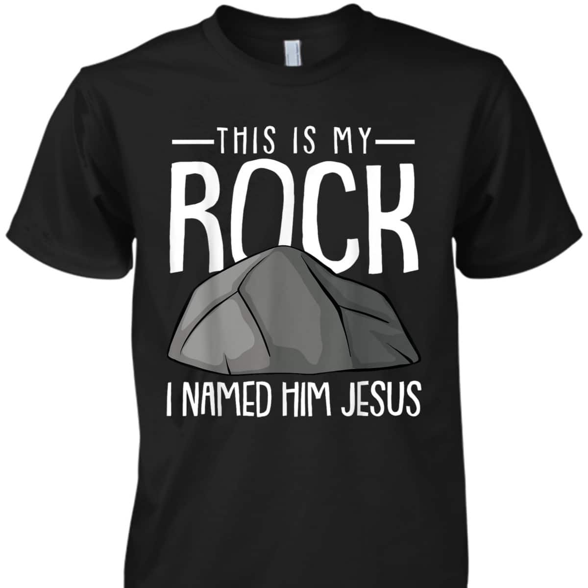 This Is My Rock Christmas Religious Faith Christian X-Mas T-Shirt This Is My Rock Christmas Religious Faith Christian X-Mas T-Shirt