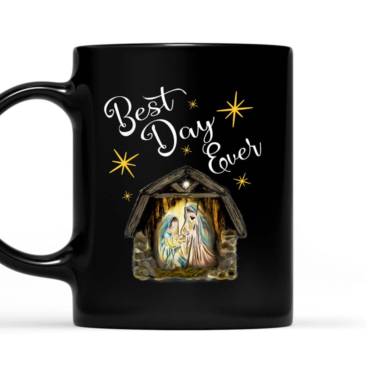 Christmas Nativity Jesus Best Day Ever Christian T-Shirt Christmas Nativity Jesus Best Day Ever Christian T-Shirt
