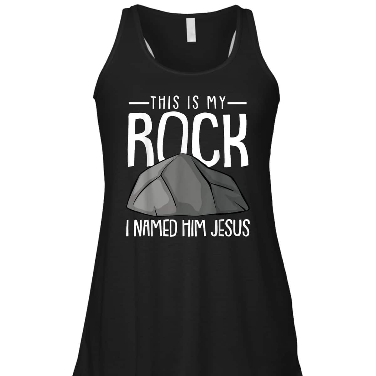 This Is My Rock Christmas Religious Faith Christian X-Mas T-Shirt This Is My Rock Christmas Religious Faith Christian X-Mas T-Shirt