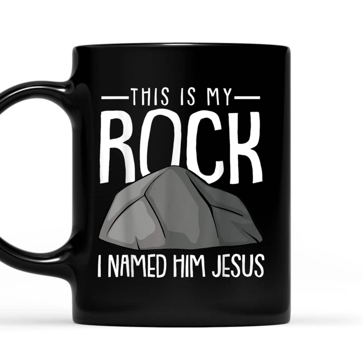 This Is My Rock Christmas Religious Faith Christian X-Mas T-Shirt This Is My Rock Christmas Religious Faith Christian X-Mas T-Shirt
