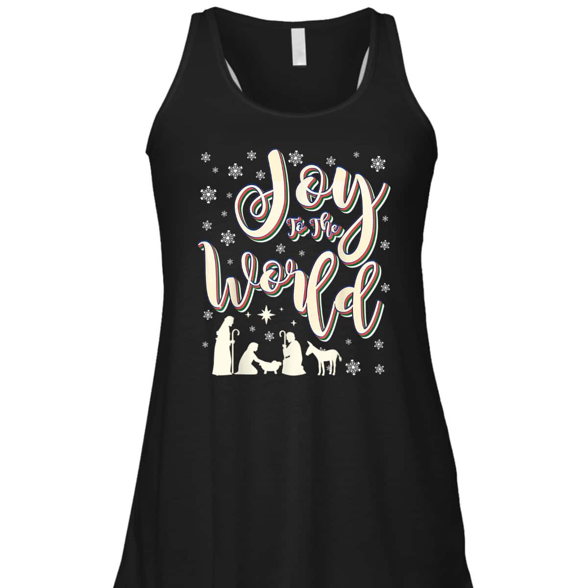 Vintage Joy To The World Jesus Nativity Retro Christmas T-Shirt Vintage Joy To The World Jesus Nativity Retro Christmas T-Shirt
