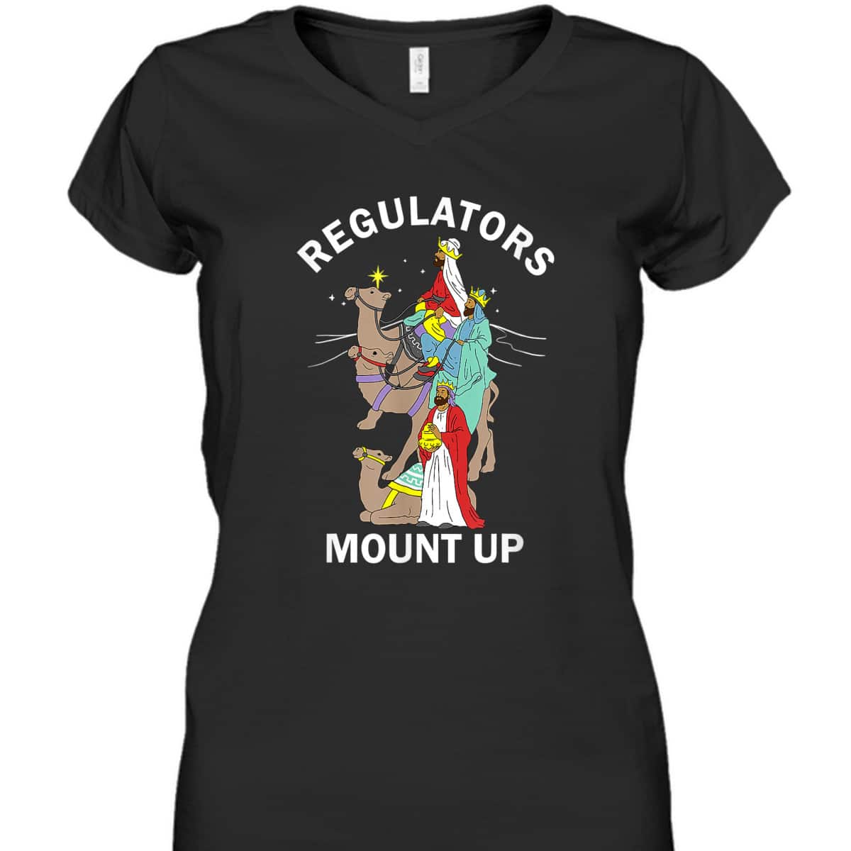 Christian Wise Men Regulators Mount Up Christmas T-Shirt Christian Wise Men Regulators Mount Up Christmas T-Shirt