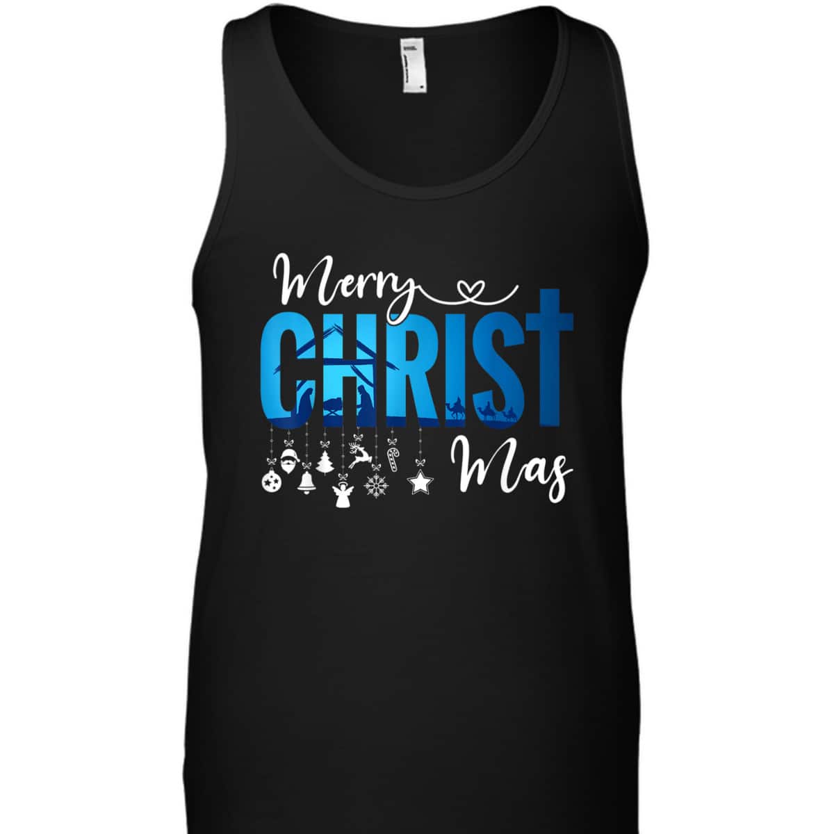 Merry Christ-Mas Nativity Scene Christian Faith Christmas Holiday T-Shirt Merry Christ-Mas Nativity Scene Christian Faith Christmas Holiday T-Shirt