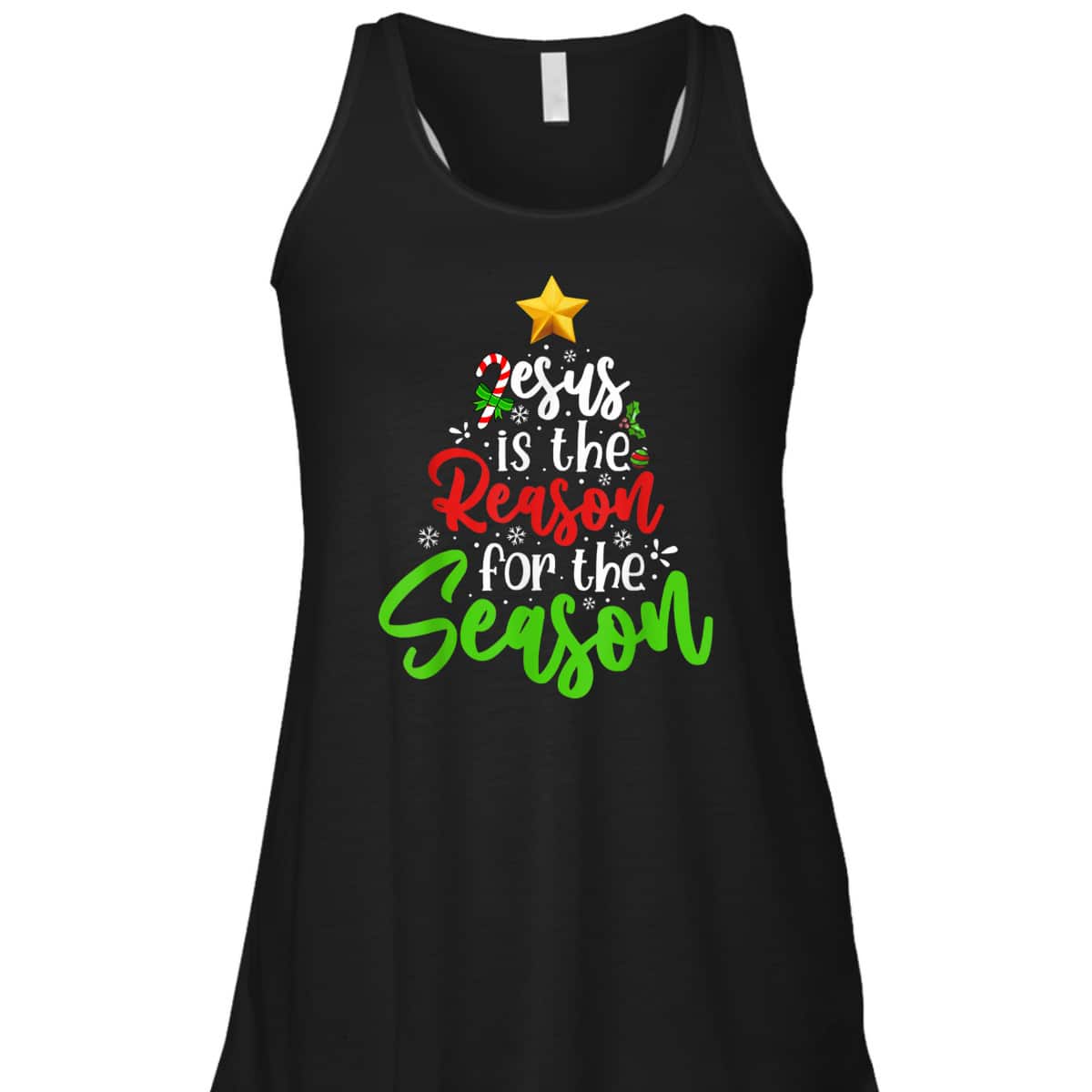 Christian Jesus The Reason Christmas Pine Tree Religious T-Shirt Christian Jesus The Reason Christmas Pine Tree Religious T-Shirt