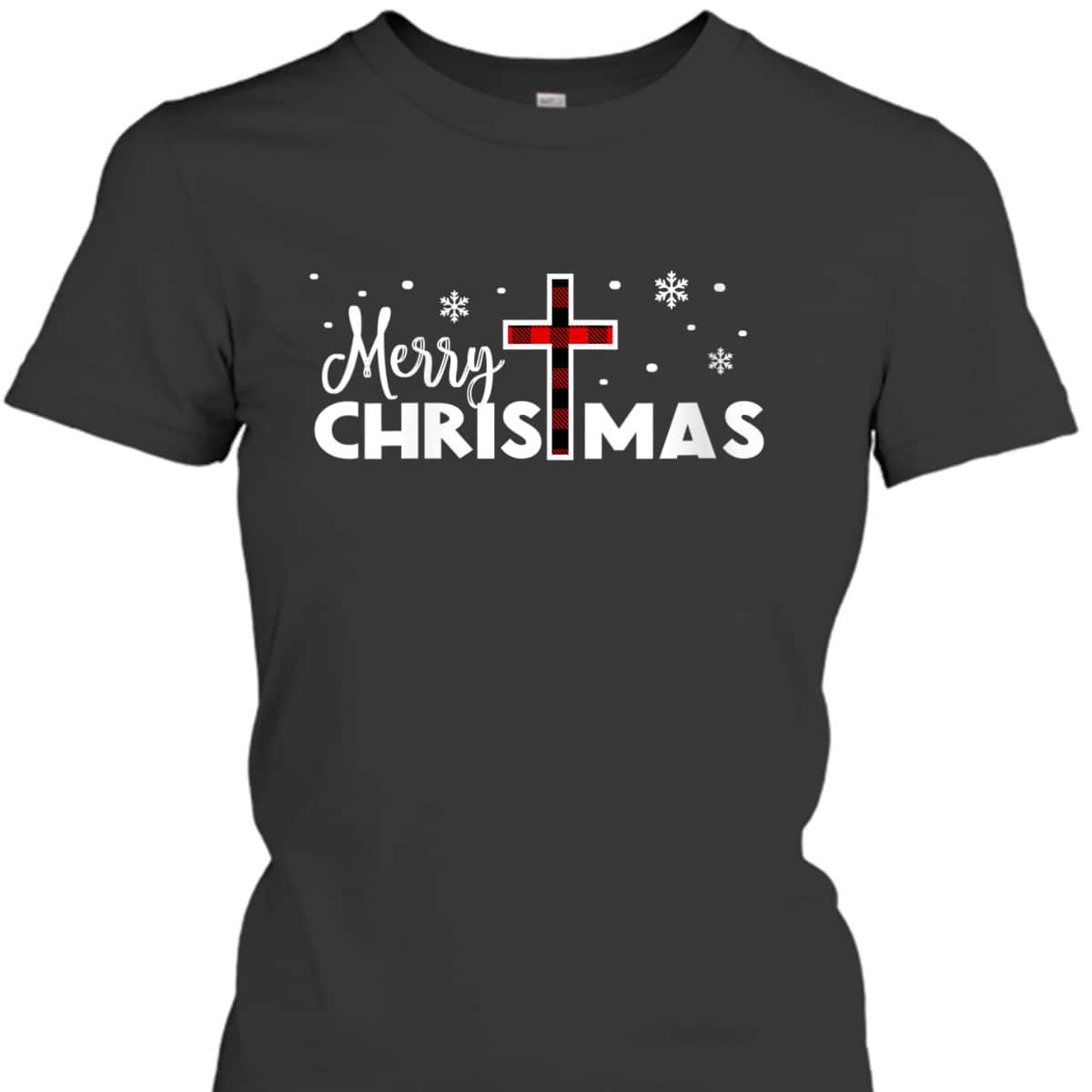 Merry Christmas Jesus Christ Religious Christian T-Shirt