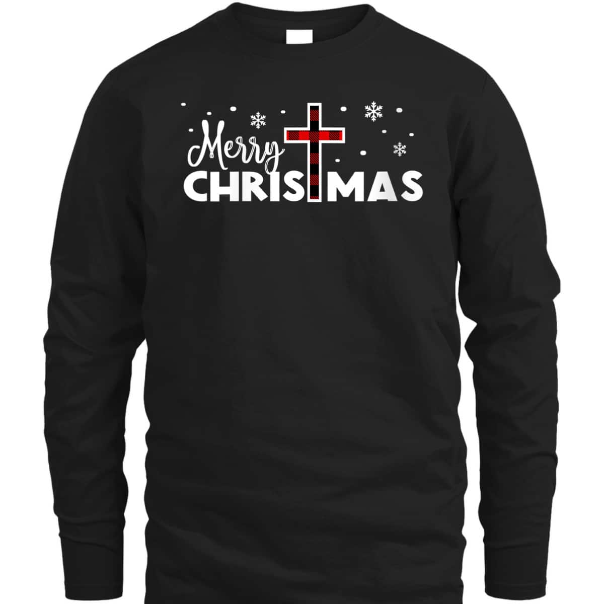 Merry Christmas Jesus Christ Religious Christian T-Shirt