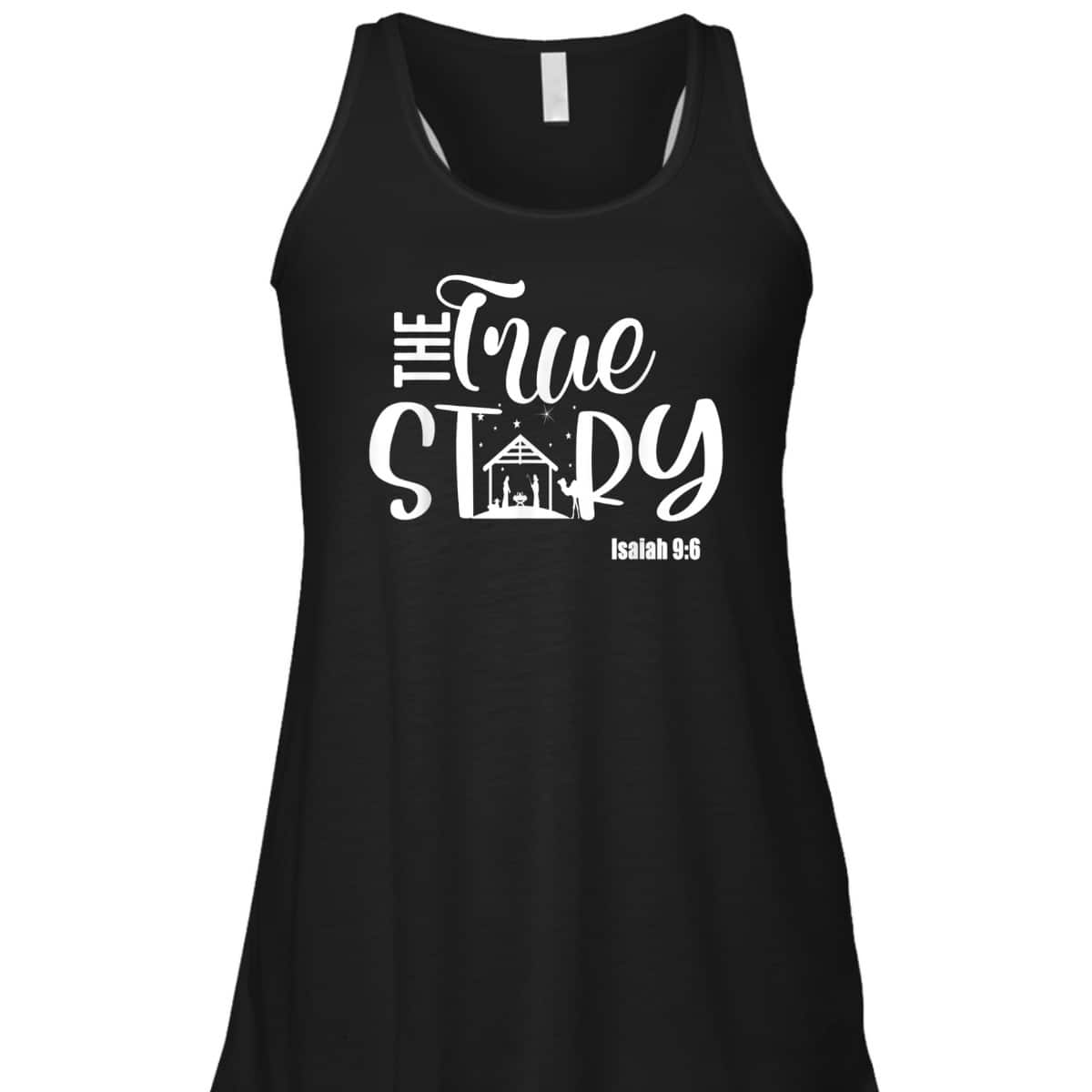 Christmas Nativity True Story Nativity Scene Christian T-Shirt Christmas Nativity True Story Nativity Scene Christian T-Shirt