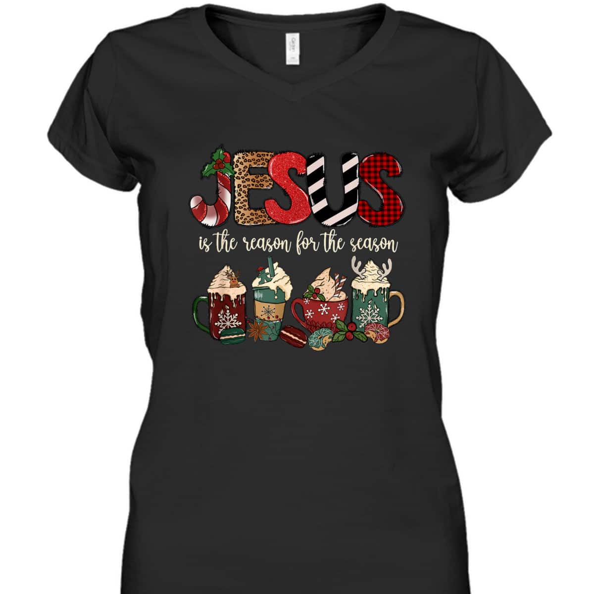 Jesus Is The Reason For The Season For Christmas Christian T-Shirt