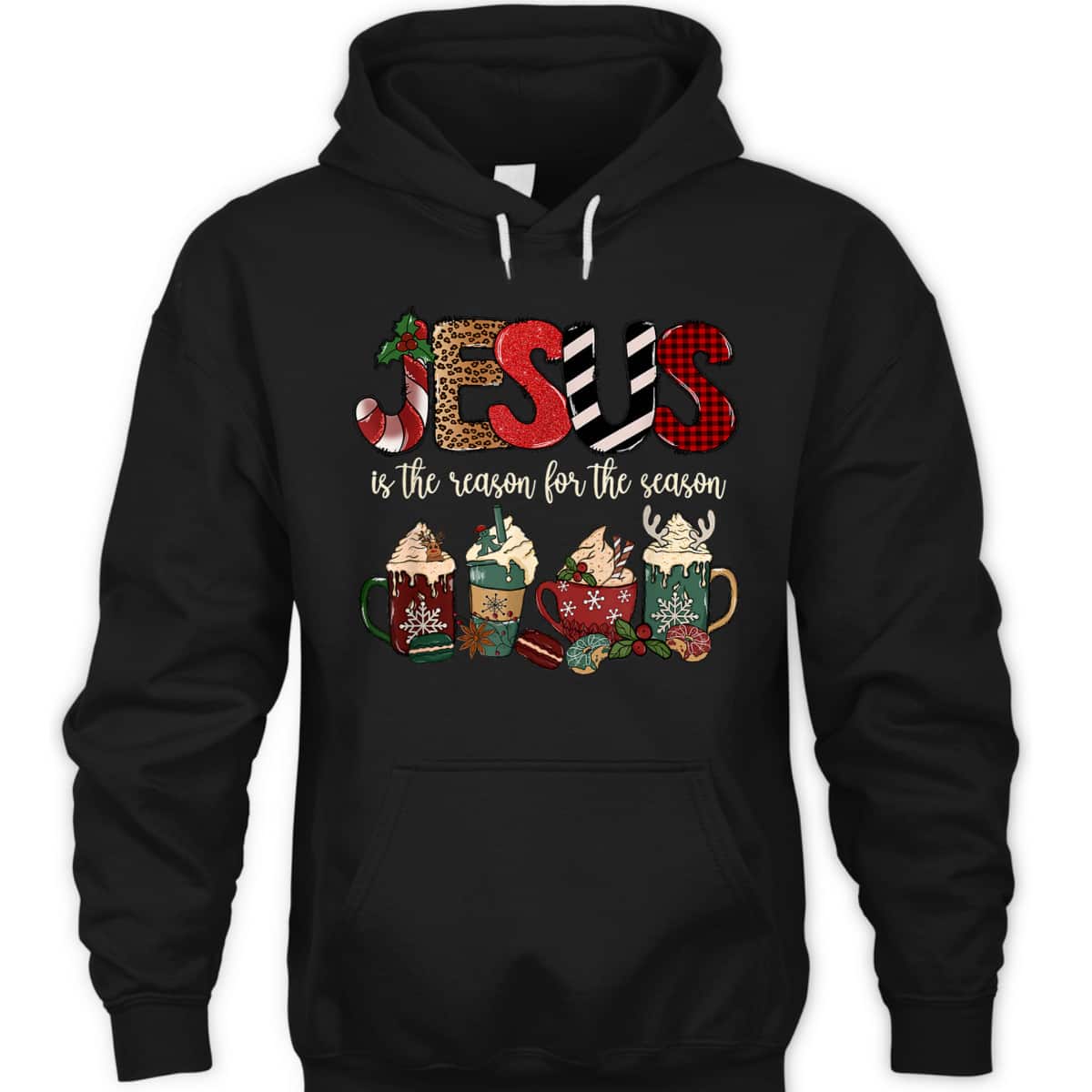 Jesus Is The Reason For The Season For Christmas Christian T-Shirt Jesus Is The Reason For The Season For Christmas Christian T-Shirt