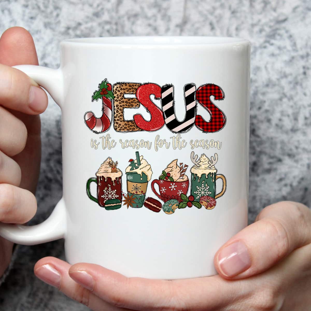 Jesus Is The Reason For The Season For Christmas Christian T-Shirt