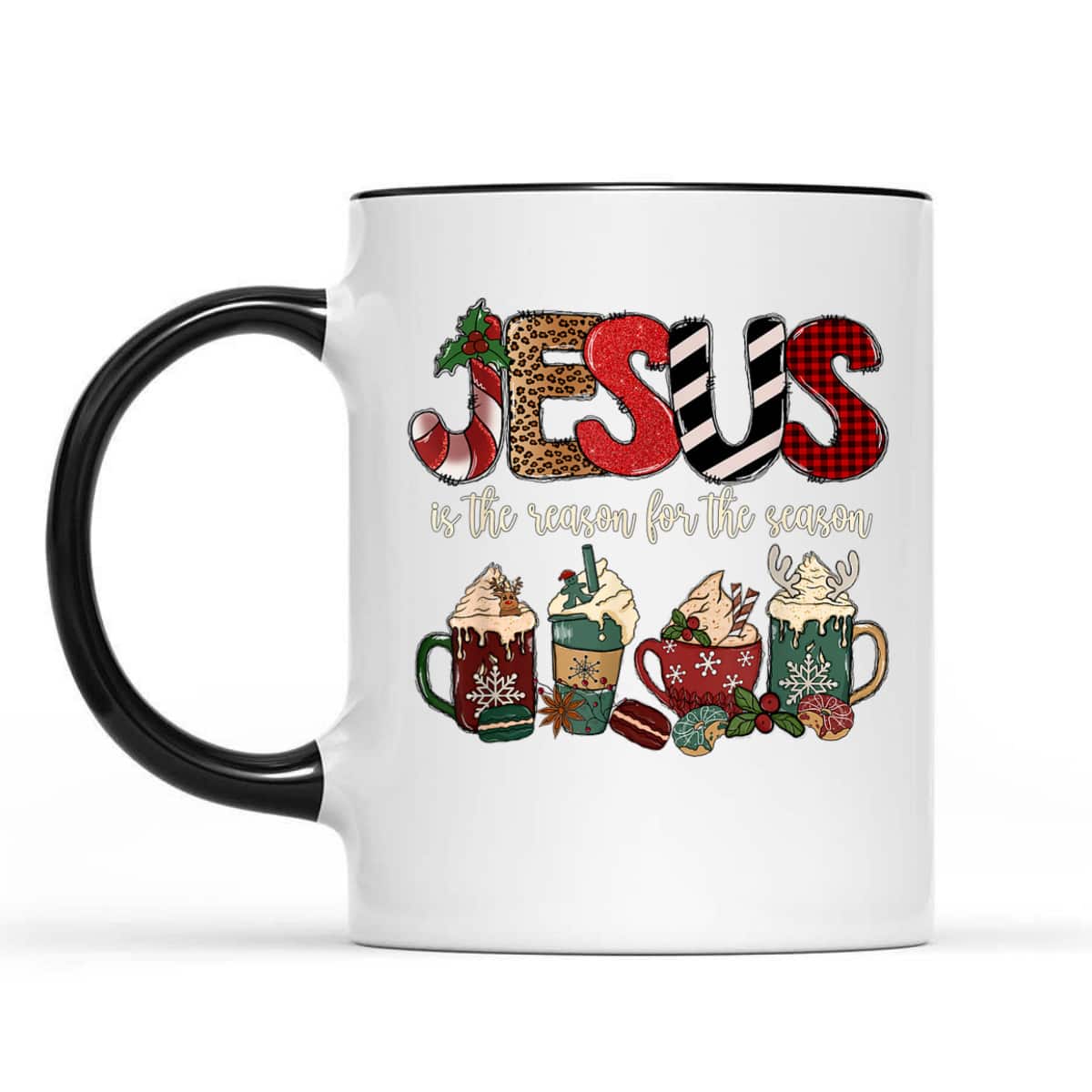 Jesus Is The Reason For The Season For Christmas Christian T-Shirt