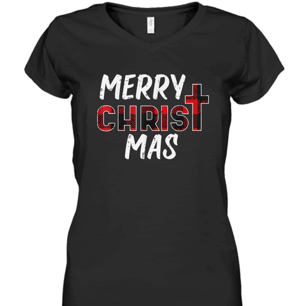 Merry Christ Mas Christian Jesus Christmas Xmas T-Shirt