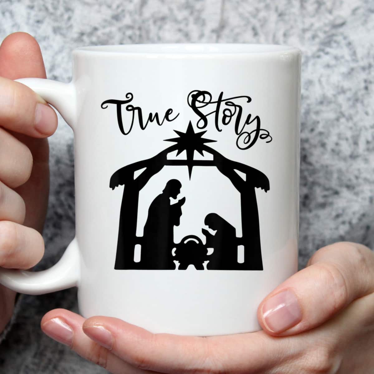 Religious Christian The Birth Of Jesus Christ Christmas True Story T-Shirt Religious Christian The Birth Of Jesus Christ Christmas True Story T-Shirt