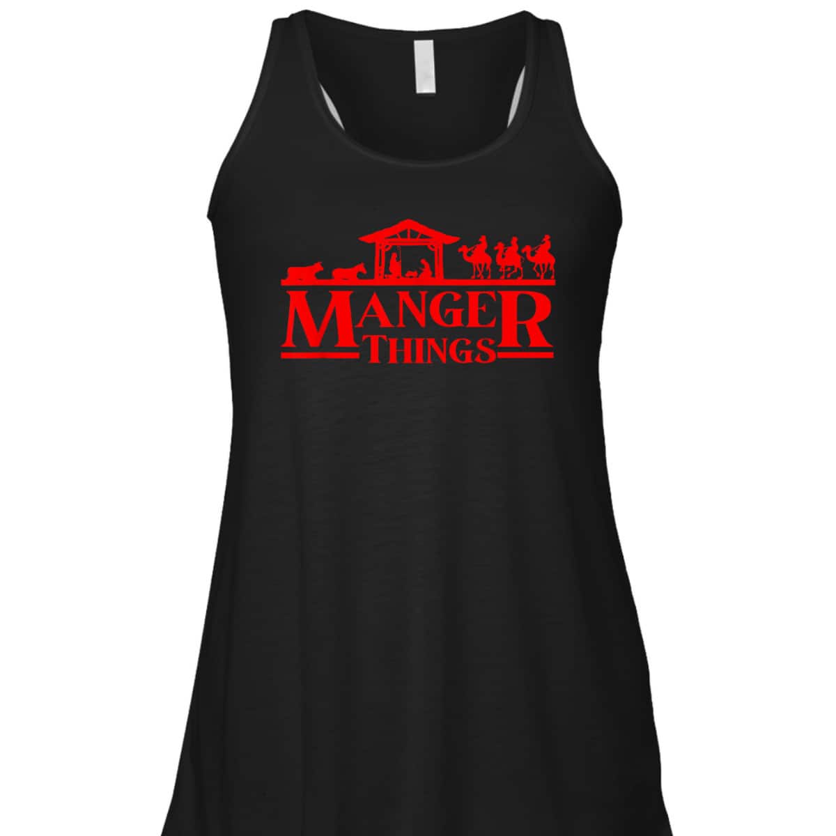 Christmas Sci Fi Manger Things Christian Nativity T-Shirt Christmas Sci Fi Manger Things Christian Nativity T-Shirt