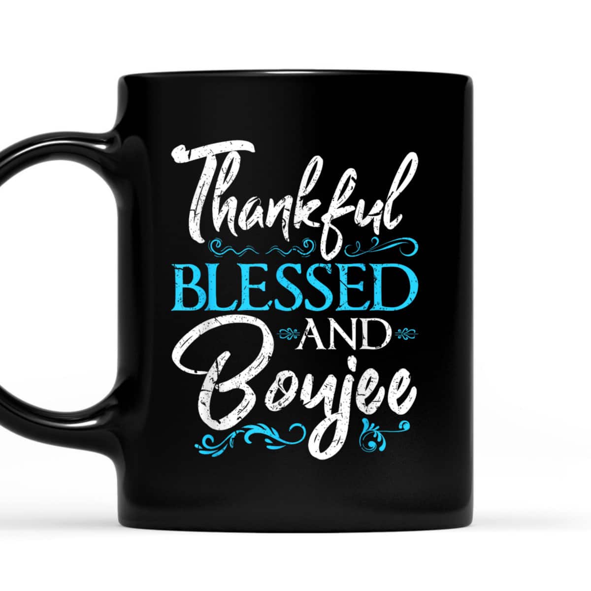 Thankful Blessed Boujee Christian Melanin Christmas Gift T-Shirt Thankful Blessed Boujee Christian Melanin Christmas Gift T-Shirt
