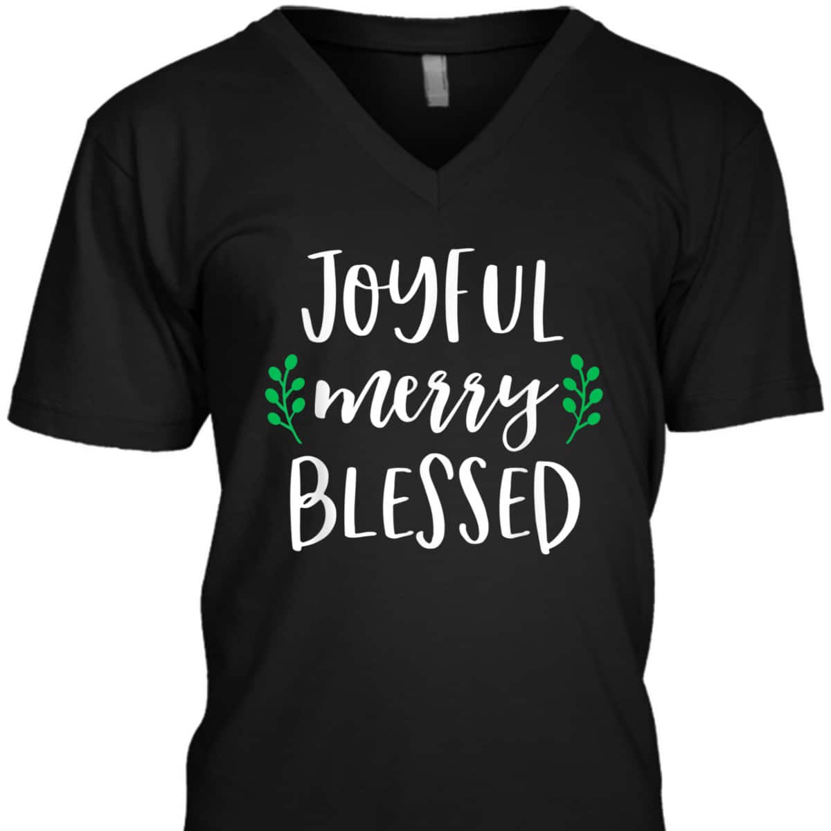 Cute Christmas Girls Joyful Merry Blessed XMas Christian T-Shirt Cute Christmas Girls Joyful Merry Blessed XMas Christian T-Shirt