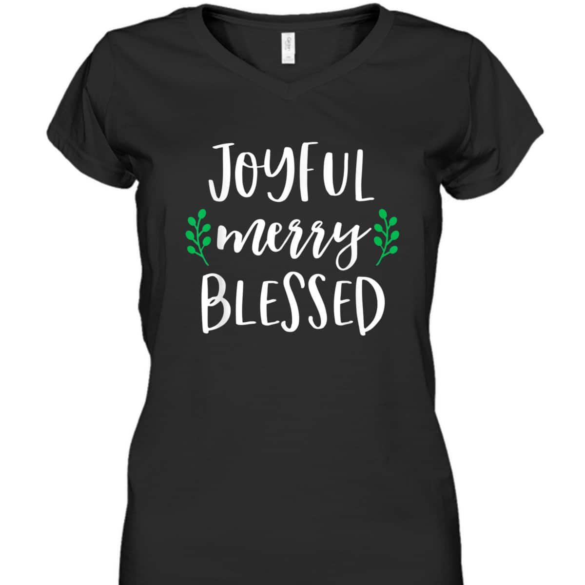 Cute Christmas Girls Joyful Merry Blessed XMas Christian T-Shirt Cute Christmas Girls Joyful Merry Blessed XMas Christian T-Shirt