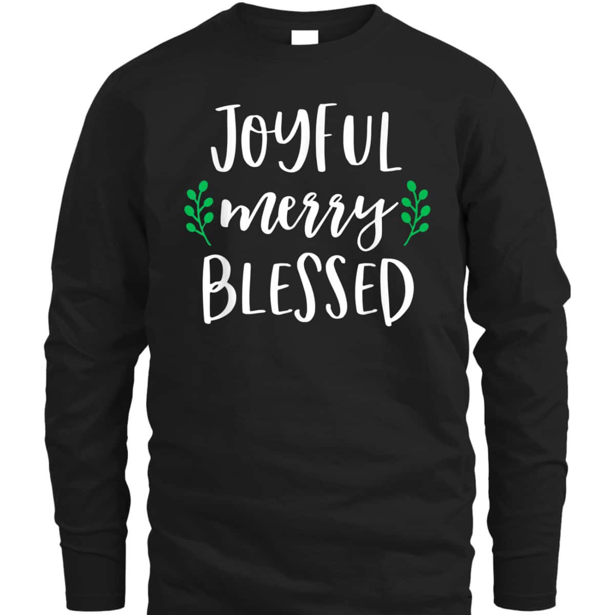 Cute Christmas Girls Joyful Merry Blessed XMas Christian T-Shirt Cute Christmas Girls Joyful Merry Blessed XMas Christian T-Shirt