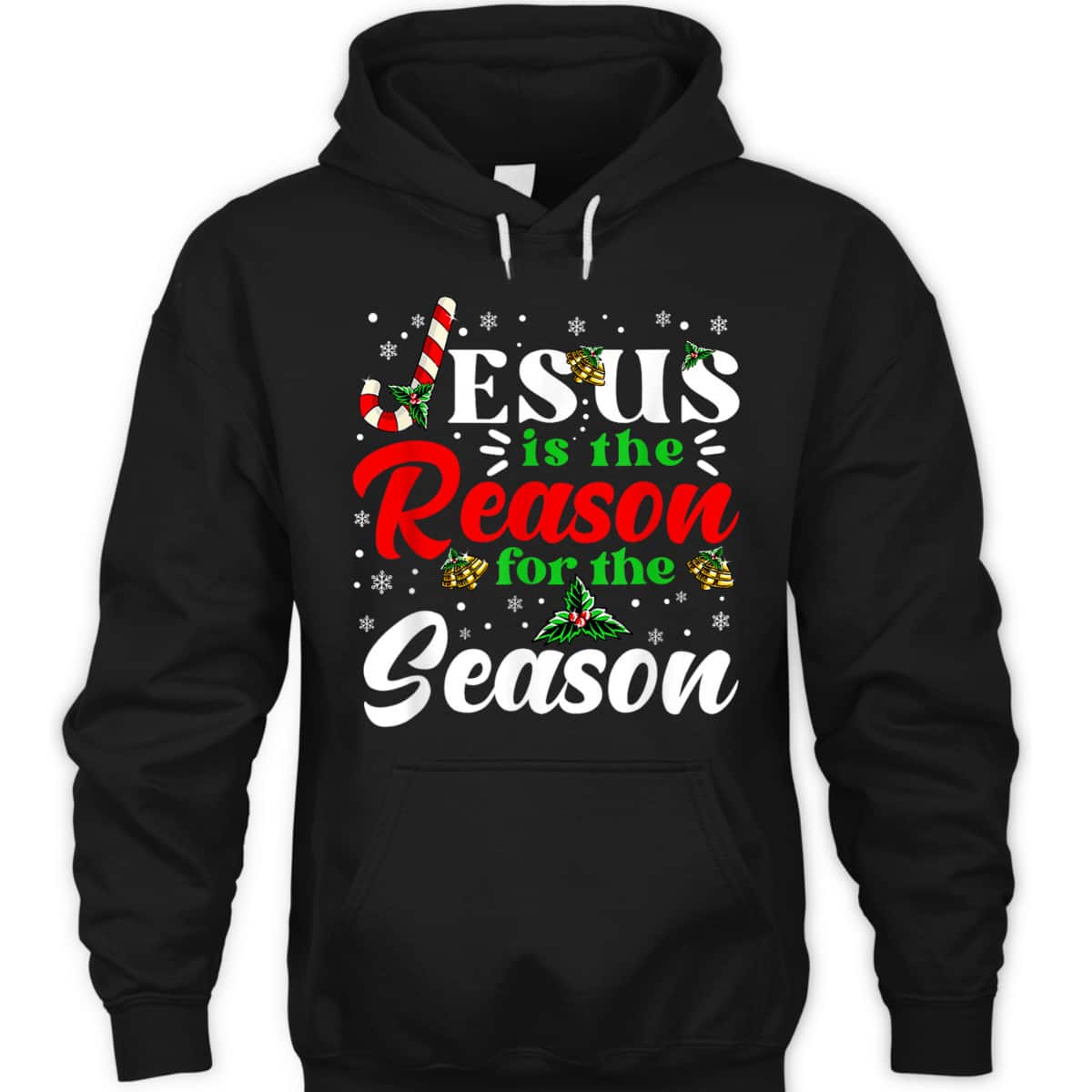 Jesus Is The Reason For The Season Christmas XMas Christian T-Shirt Jesus Is The Reason For The Season Christmas XMas Christian T-Shirt